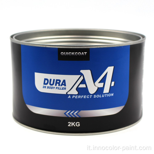 QuickCoat Dura A4 Auto Body Putty Fillers 2K Polyester Coats